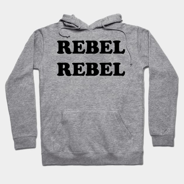 Rebel Rebel Hoodie by TheCosmicTradingPost